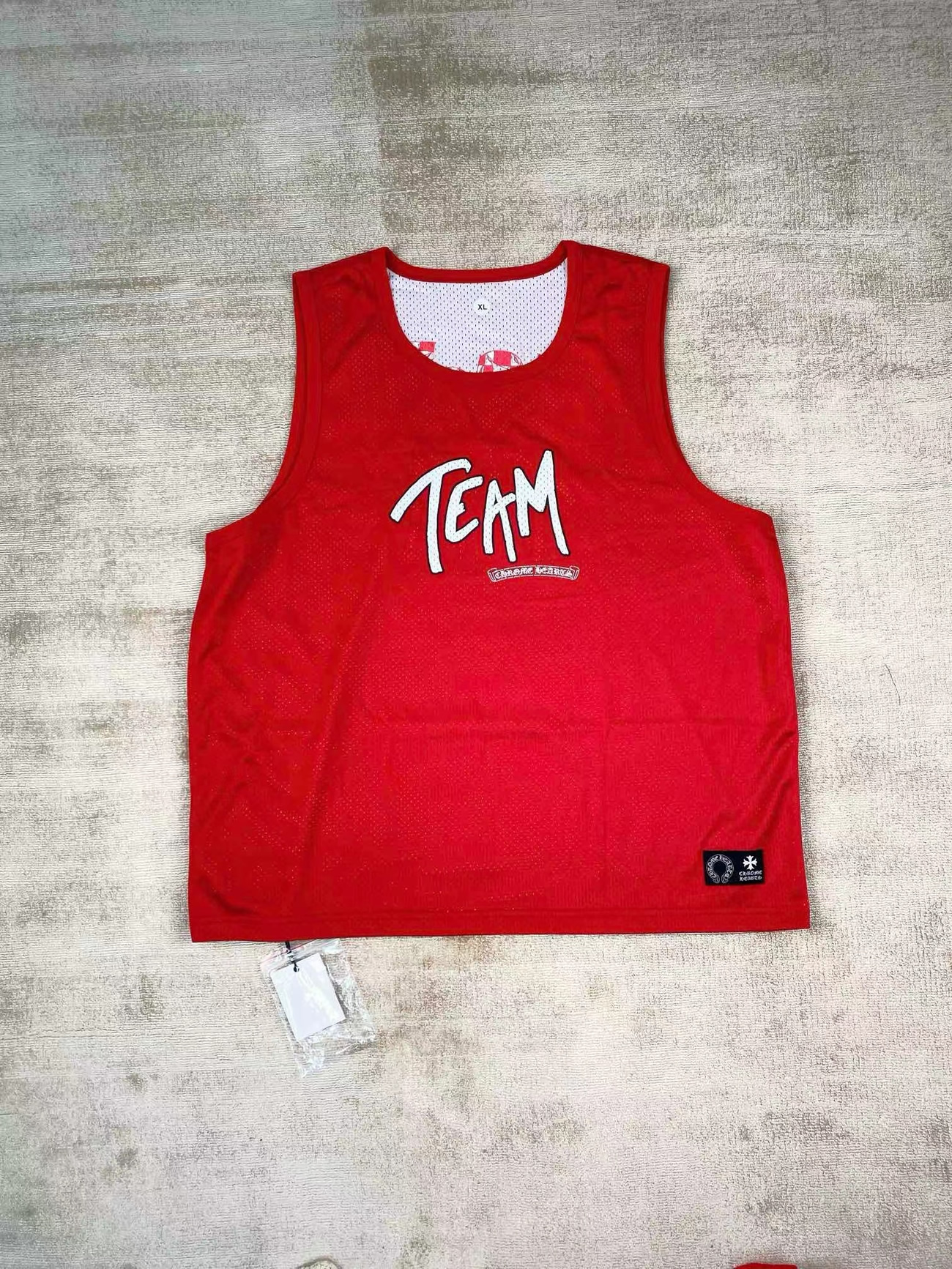 Chrome Hearts 99 Form Matty Boy Mesh Red Jersey (24) - newkick.app